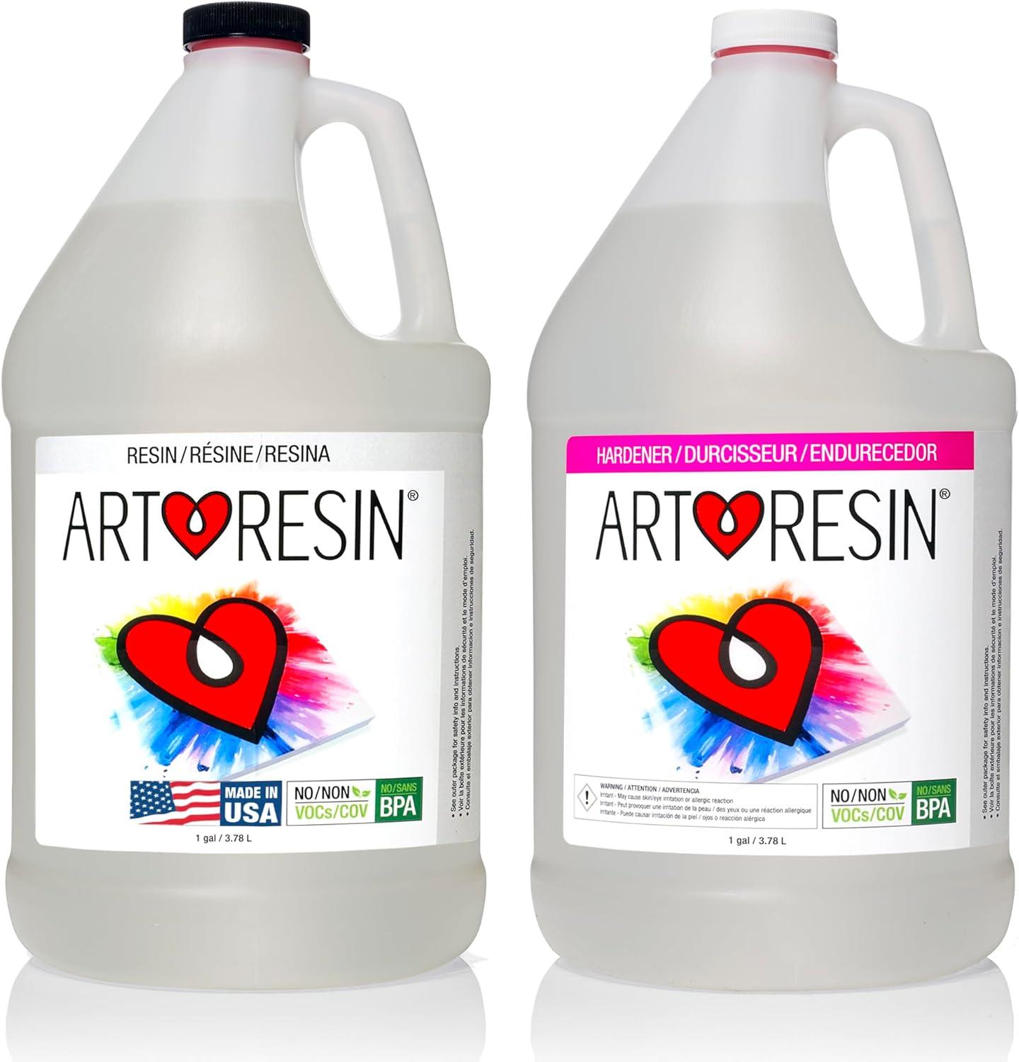 ArtResin - Epoxy Resin - Clear - Non-Toxic - 2 gal (7.57 L)
