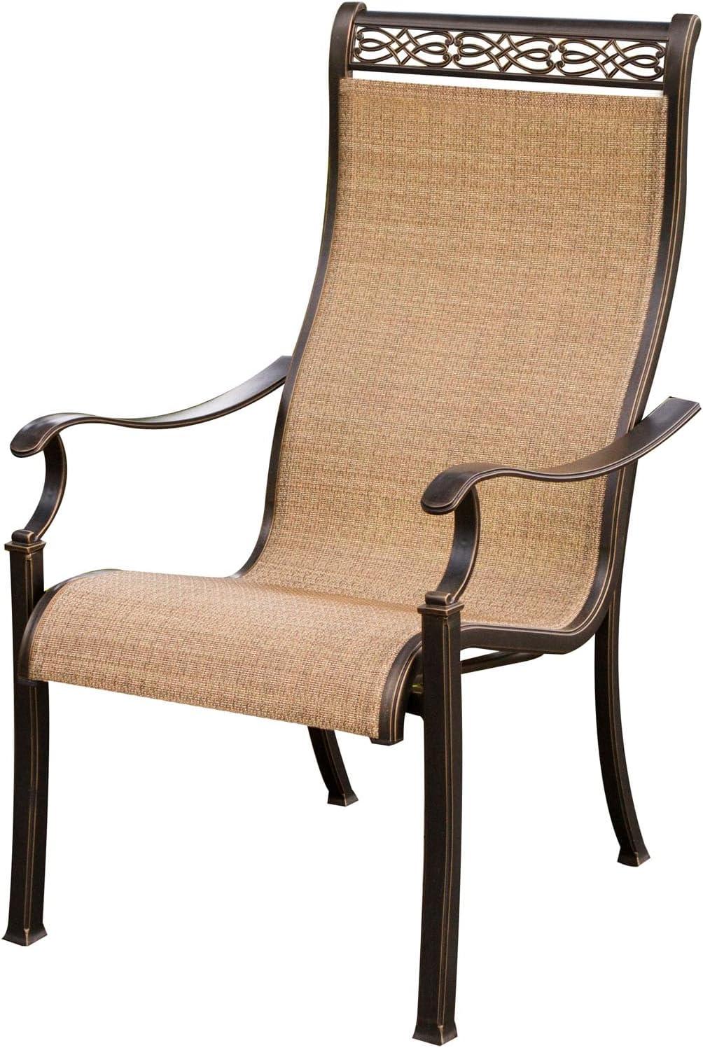 Hanover Manor 11-Piece Outdoor Dining Set in Cedar with 4 Contoured Swivel Rockers, 6 Contoured Chairs, and 60" x 84" Cast-Top Table