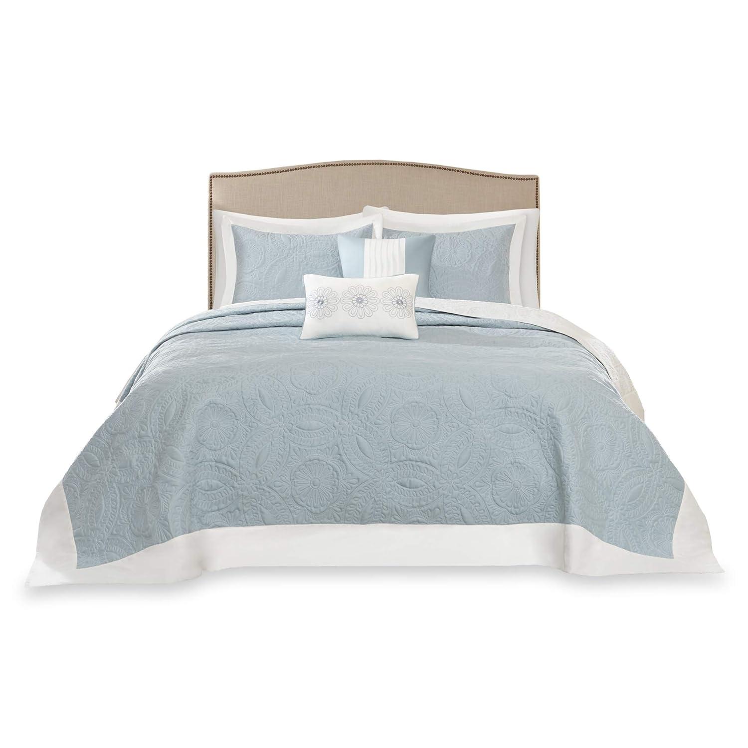 Madison Park 5 Piece Reversible Bedspread Set