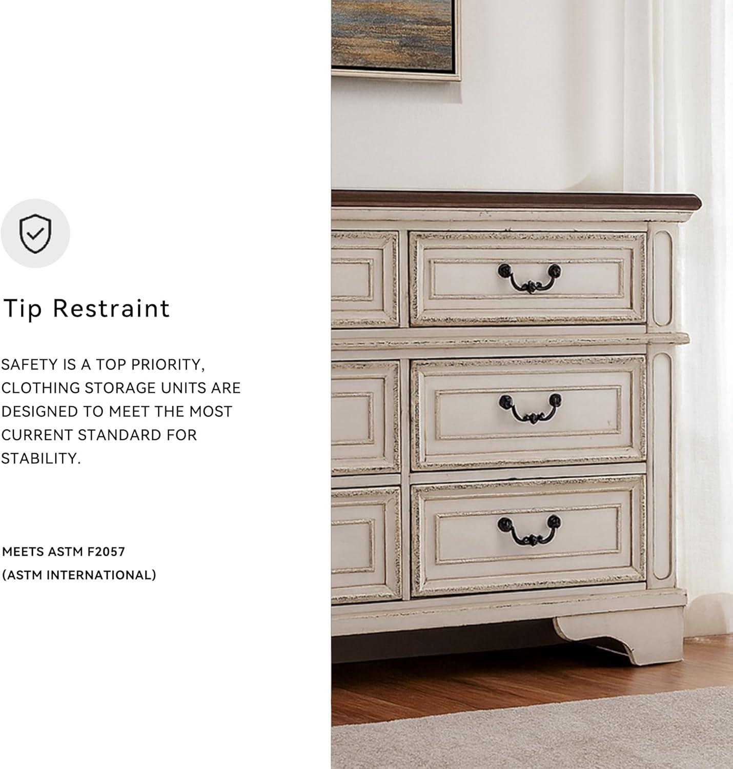 Kelly Clarkson Home Hayley 54.13'' W 6 - Drawer Dresser