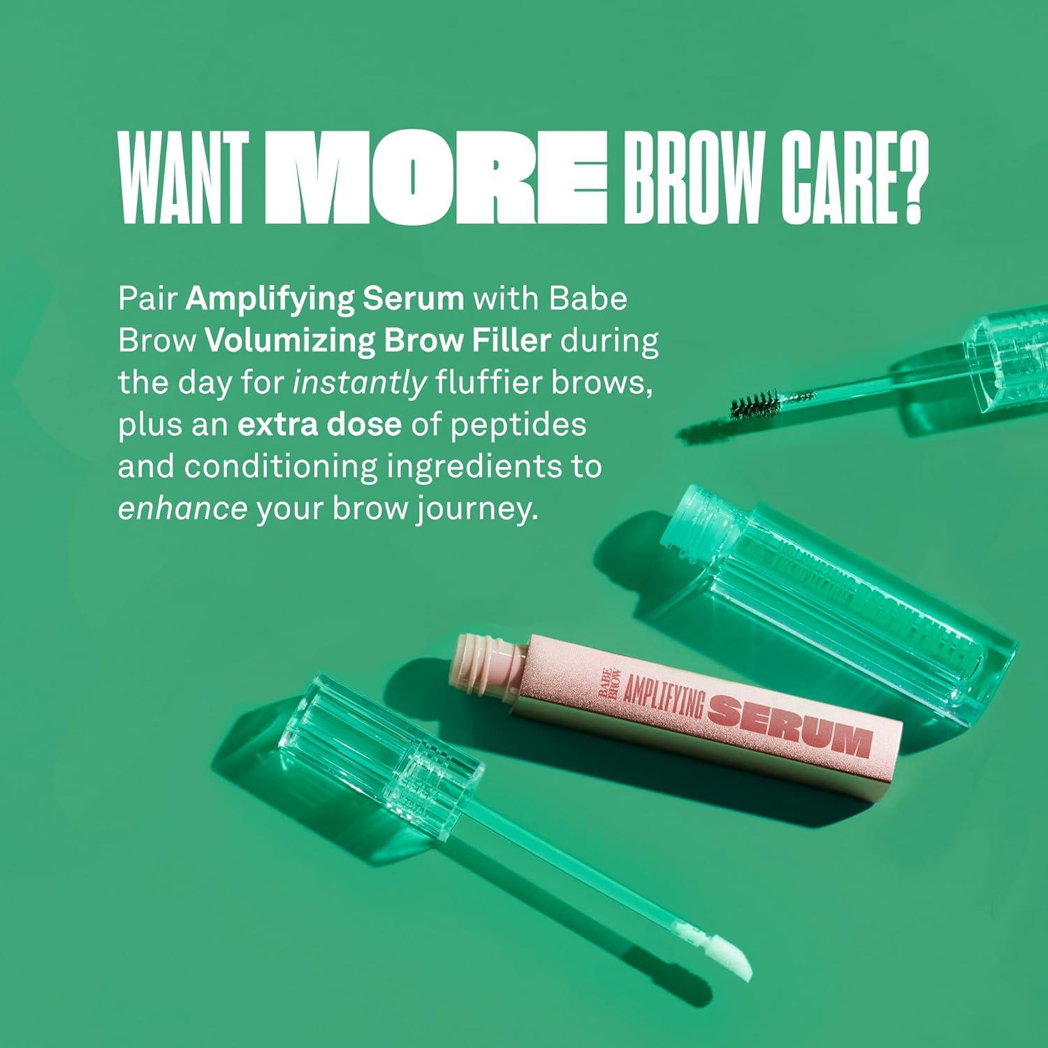 Babe Original Volumizing Brow Filler Eyebrow Tint Gel, Dark Brown, 3.5 mL