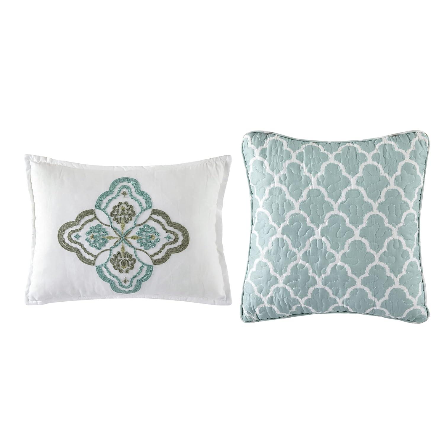 Tivoli Modern & Contemporary Damask Quilt Set