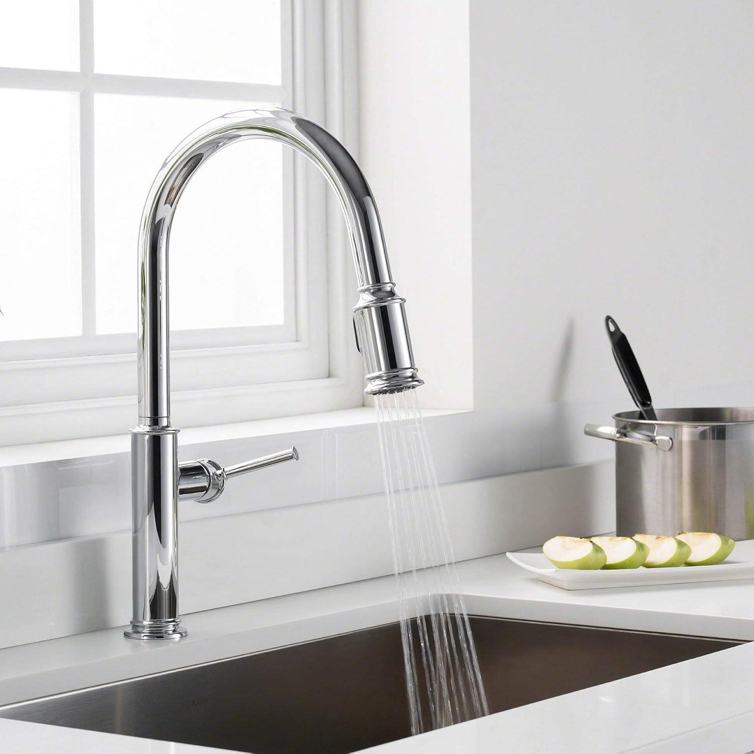 Sellette Pull Down Single Handle Kitchen Faucet