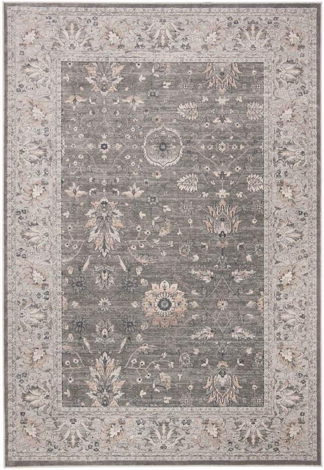 SAFAVIEH Vintage Hiren Oriental Area Rug, Grey/Beige, 5'3" x 7'6"