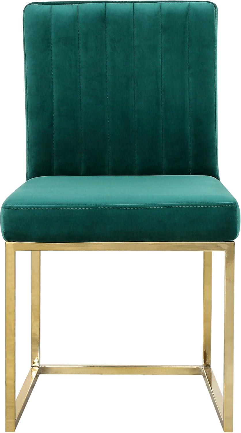 Amberdawn Velvet Upholstered Side Chair