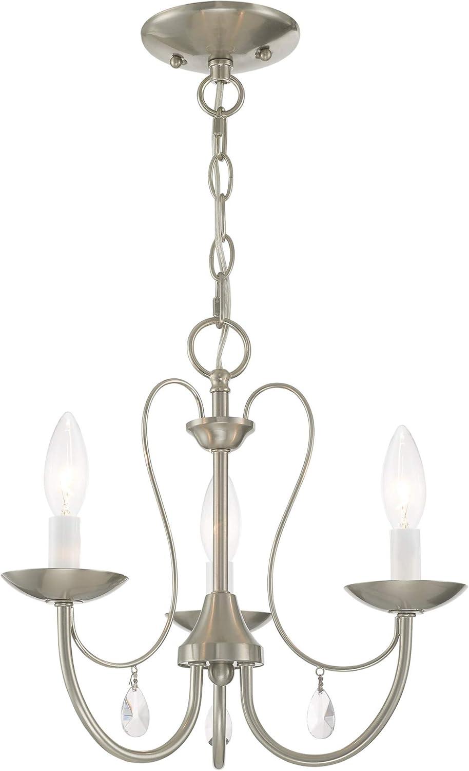 Livex Lighting - Mirabella - 3 Light Chandelier in Farmhouse Style - 14.5 Inches