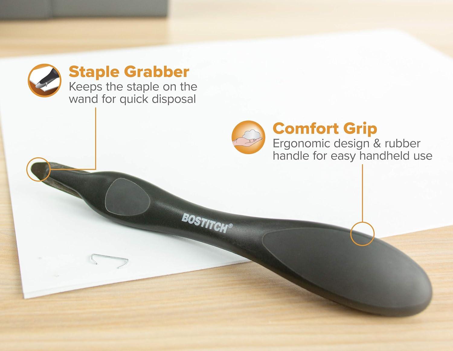 Bostitch Professional Magnetic Push-Style Staple Remover Black 40000MBLK