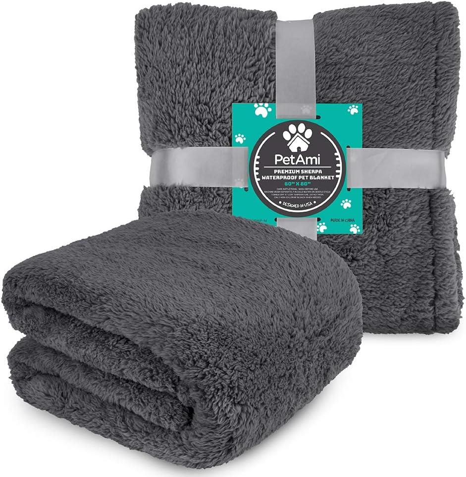 PetAmi Sherpa Fleece Pet Blanket