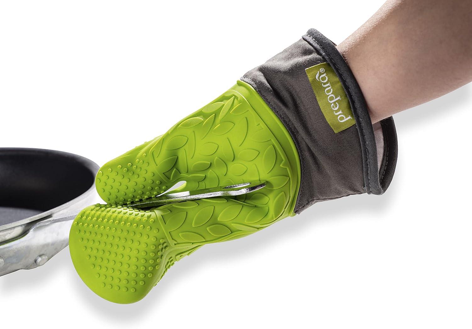 Prepara Silicone Oven Mitt | Green