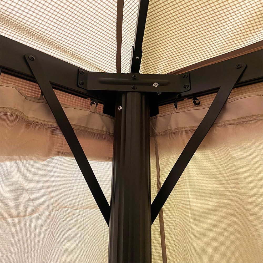 Garden Winds Replacement Canopy Top Cover Compatible with The Suncrown F008007B64 10x10 Gazebo - Riplock 350