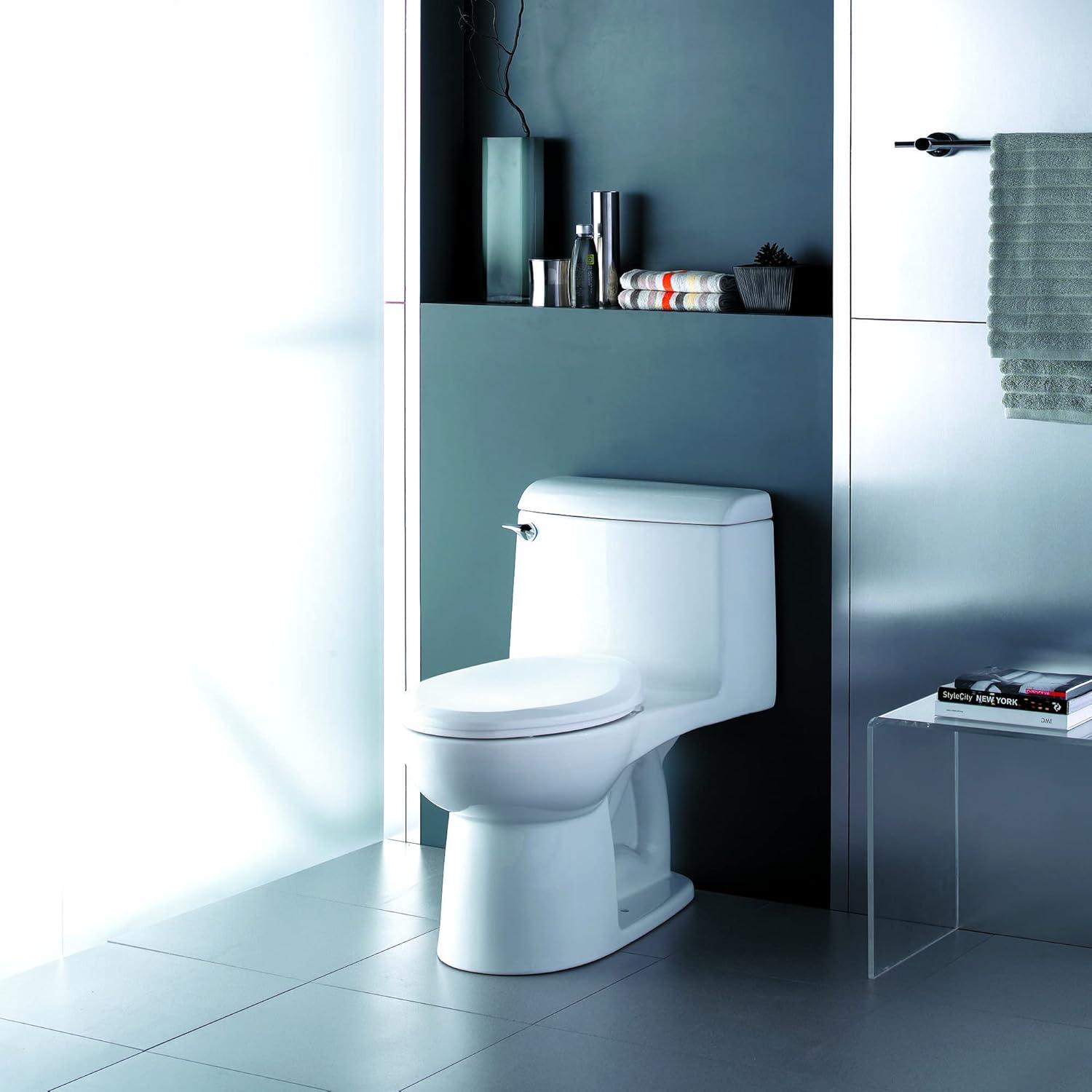 Champion 4 White Vitreous China Elongated Two-Piece Toilet