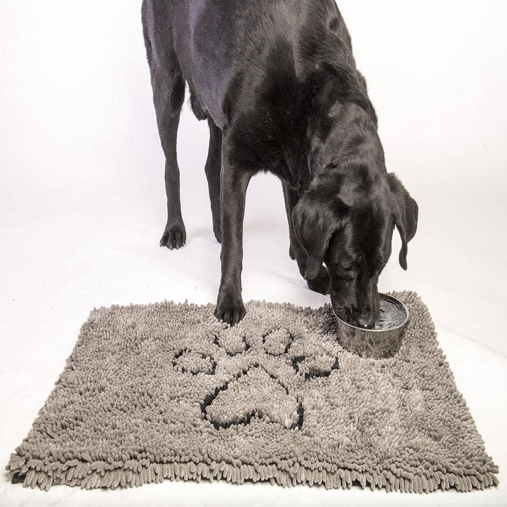 DGS Pet Products Dirty Dog Door Mat Large Grey 35" x 26" x 2"