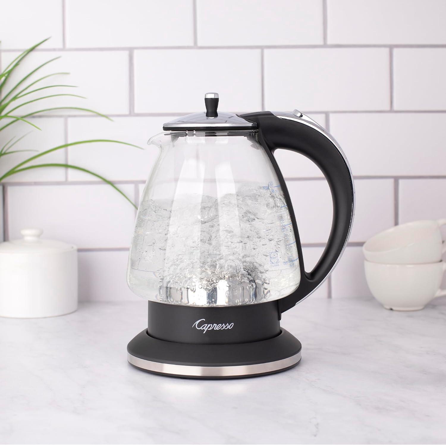 Capresso H2O Glass Electric Tea Kettle