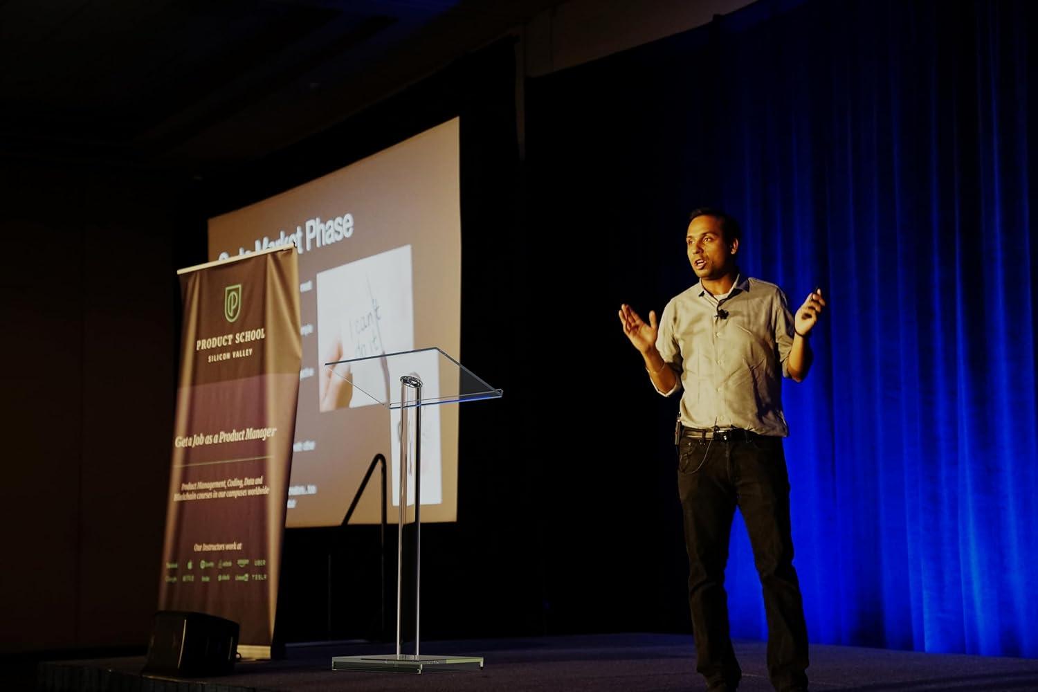 VEVOR 47.2'' Bamboo Full Podium