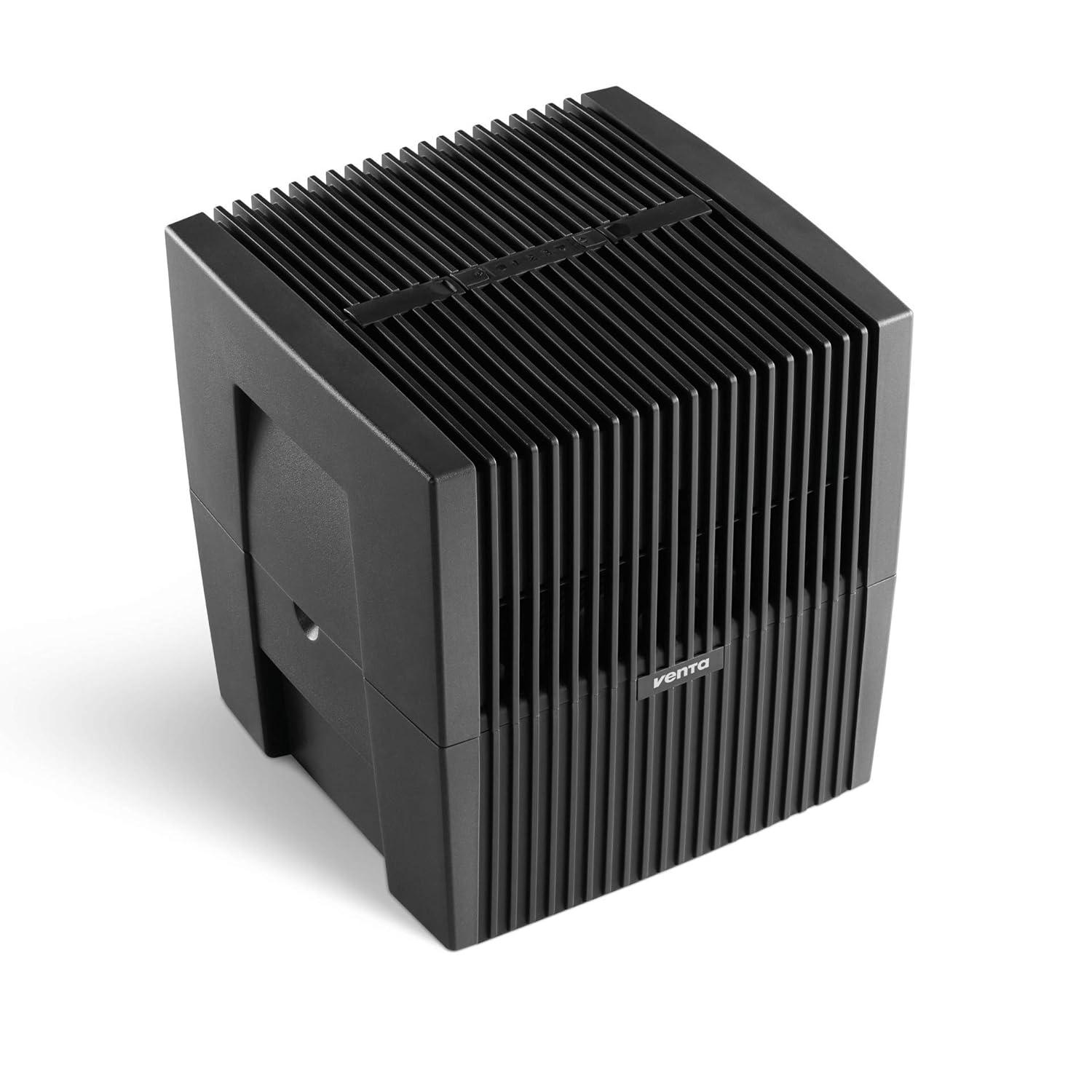 Venta LW25 Original Humidifier Black - Filter-Free Evaporative Humidifier for Spaces up to 430 ft²