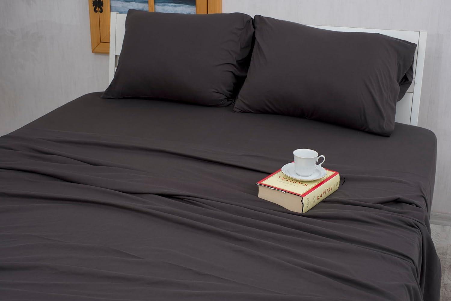 Venice Home 100% Cotton Jersey Knit Sheet Set