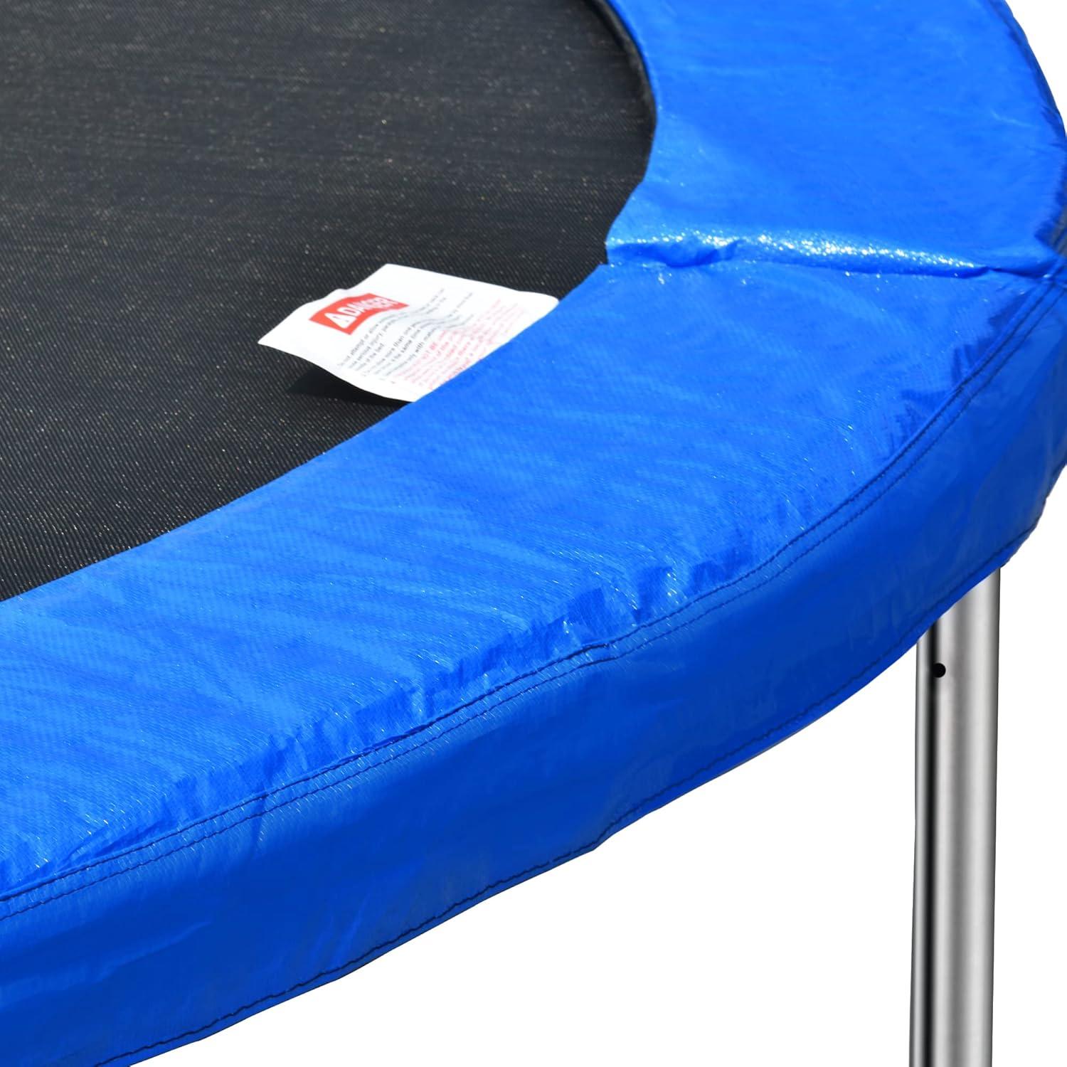 1000 LBS 14FT Outdoor Trampoline with Basketball Hoop & Safety Enclosure Net - ASTM Approved, Heavy-Duty Recreational Trampoline for Kids & Adults
