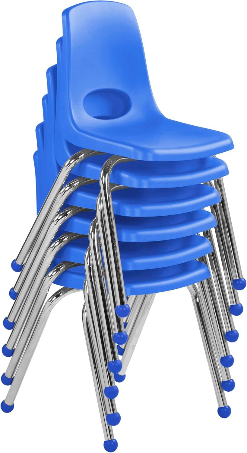 Factory Direct Partners Stacking Classroom Chair ( Set of 6 ) (Set of 6)
