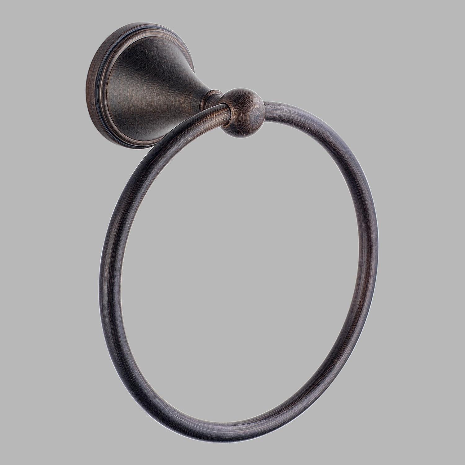 Venetian Bronze Wall Mounted Traditional Towel Ring