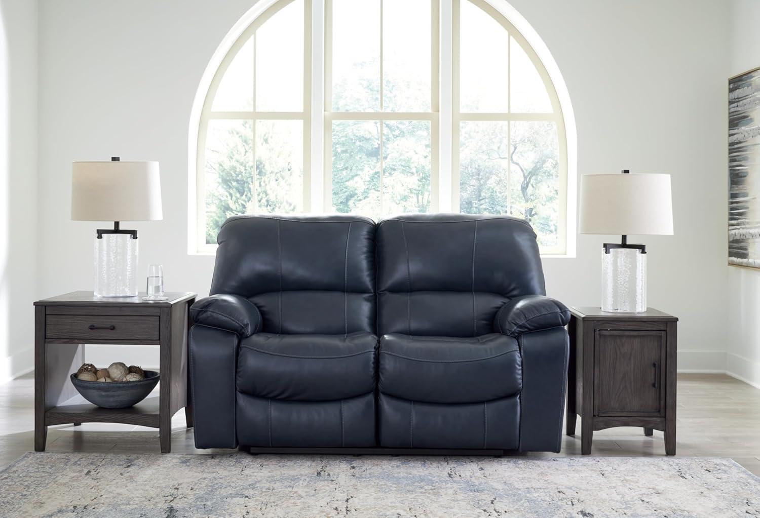 Ashley Furniture Leesworth Ocean Power Reclining Loveseat