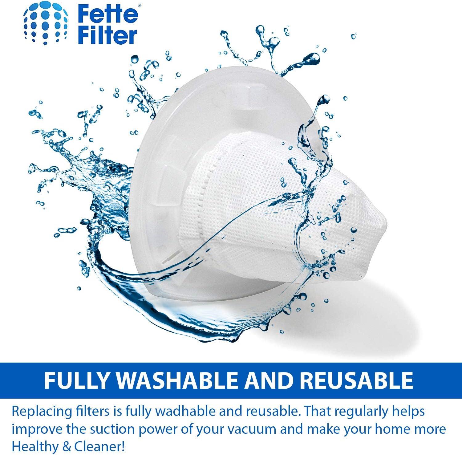 6 Pack Replacement Filter Compatible with Black & Decker Hand Vacuum Cordless Vacuum VF110 CHV1410L, CHV1410, CHV9610, CHV1210, CHV1410B, CHV1510, BDH2000L