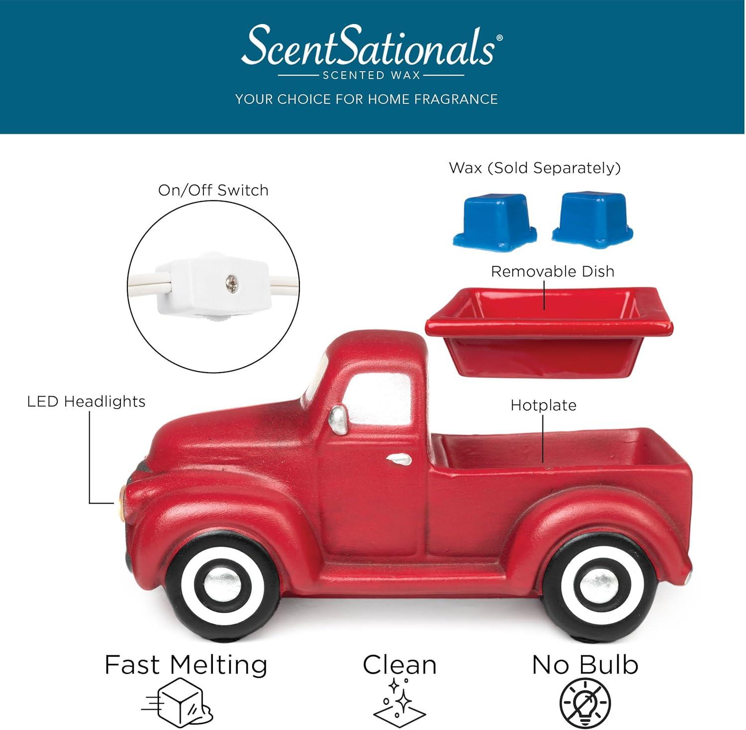 Red Truck Corded Electric Wax Melt Warmer