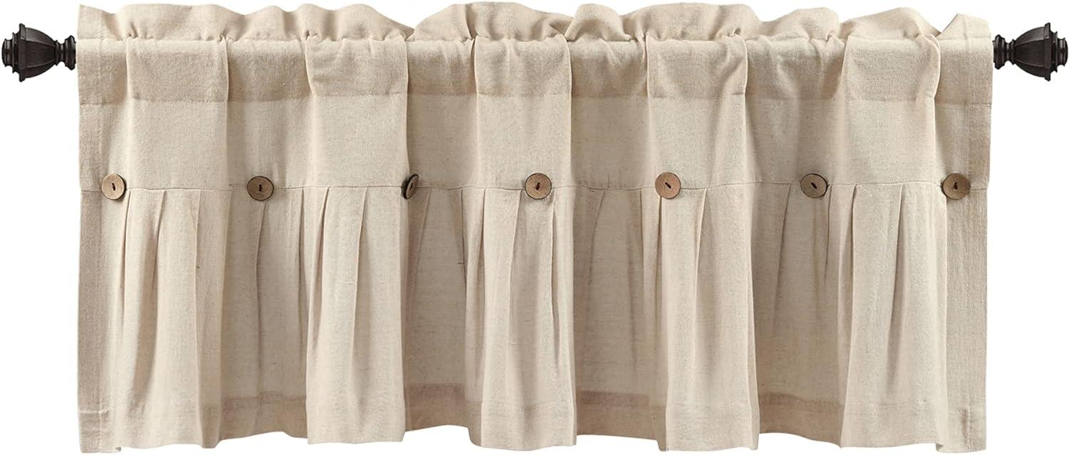 Linen Tailored Window Valance