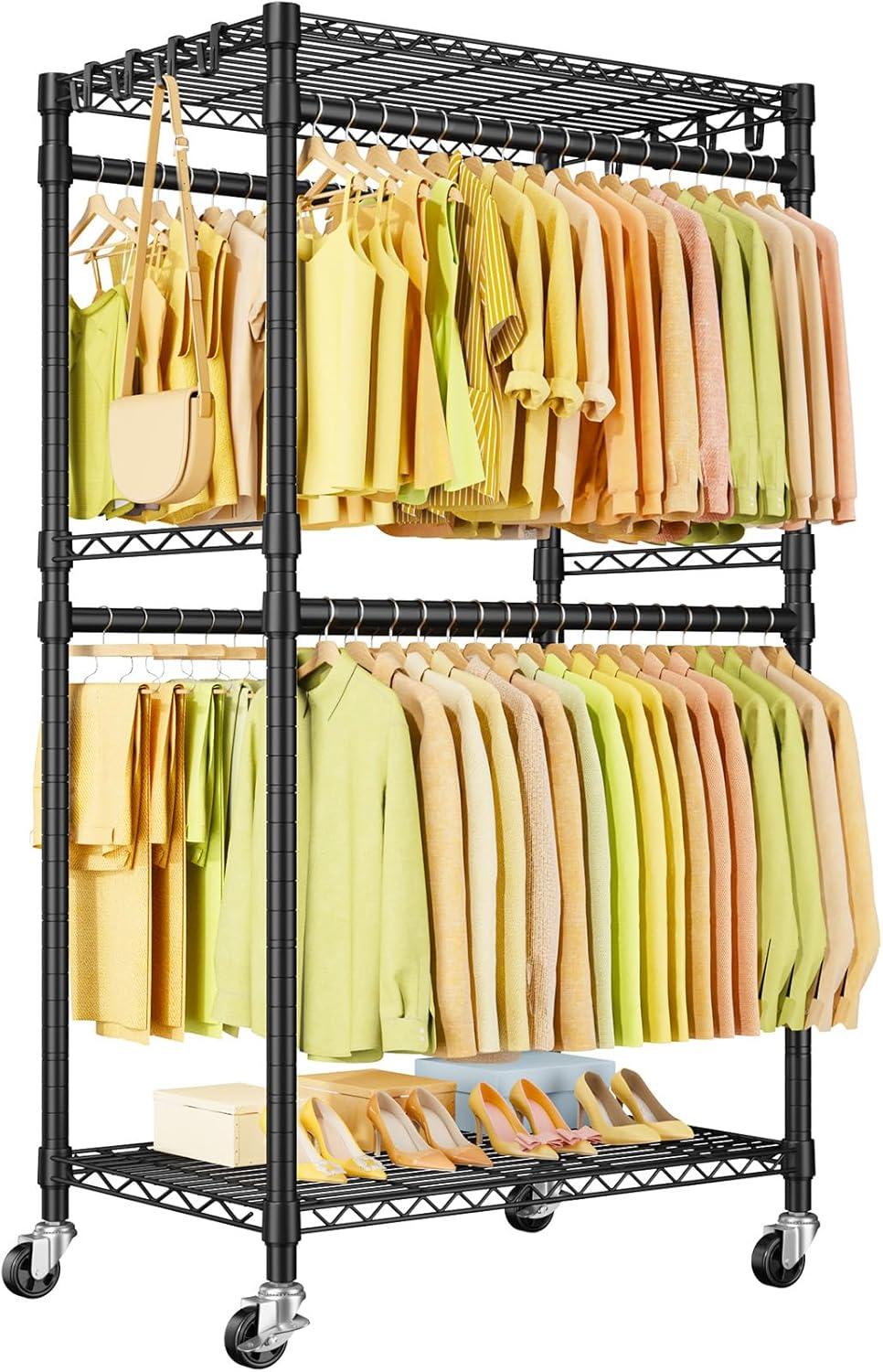 SOOTBA Rolling Clothes Hanger