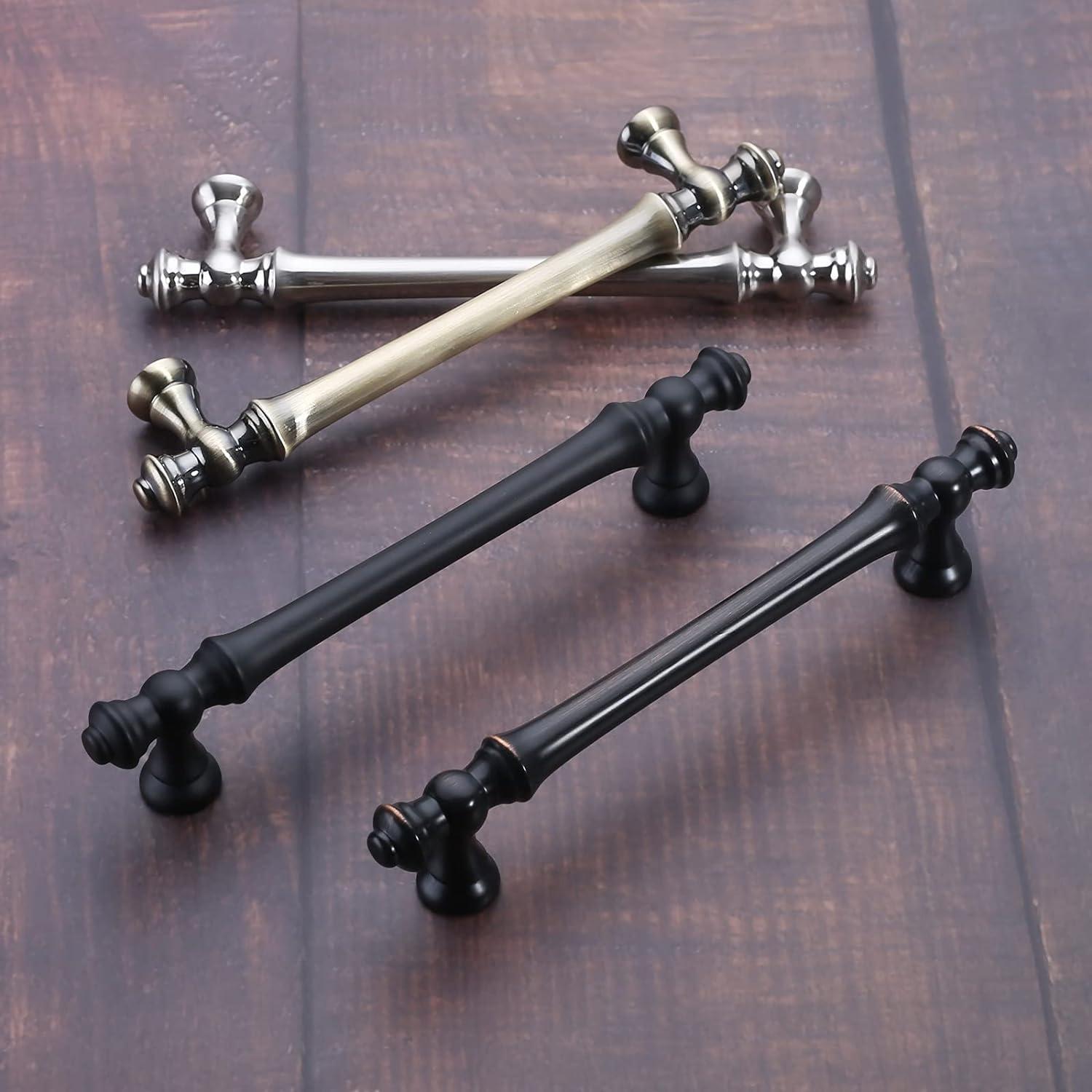 Piper Kitchen Cabinet Handles, Solid Core Drawer Pulls for Cabinet Doors, 5-1/16" (128mm)