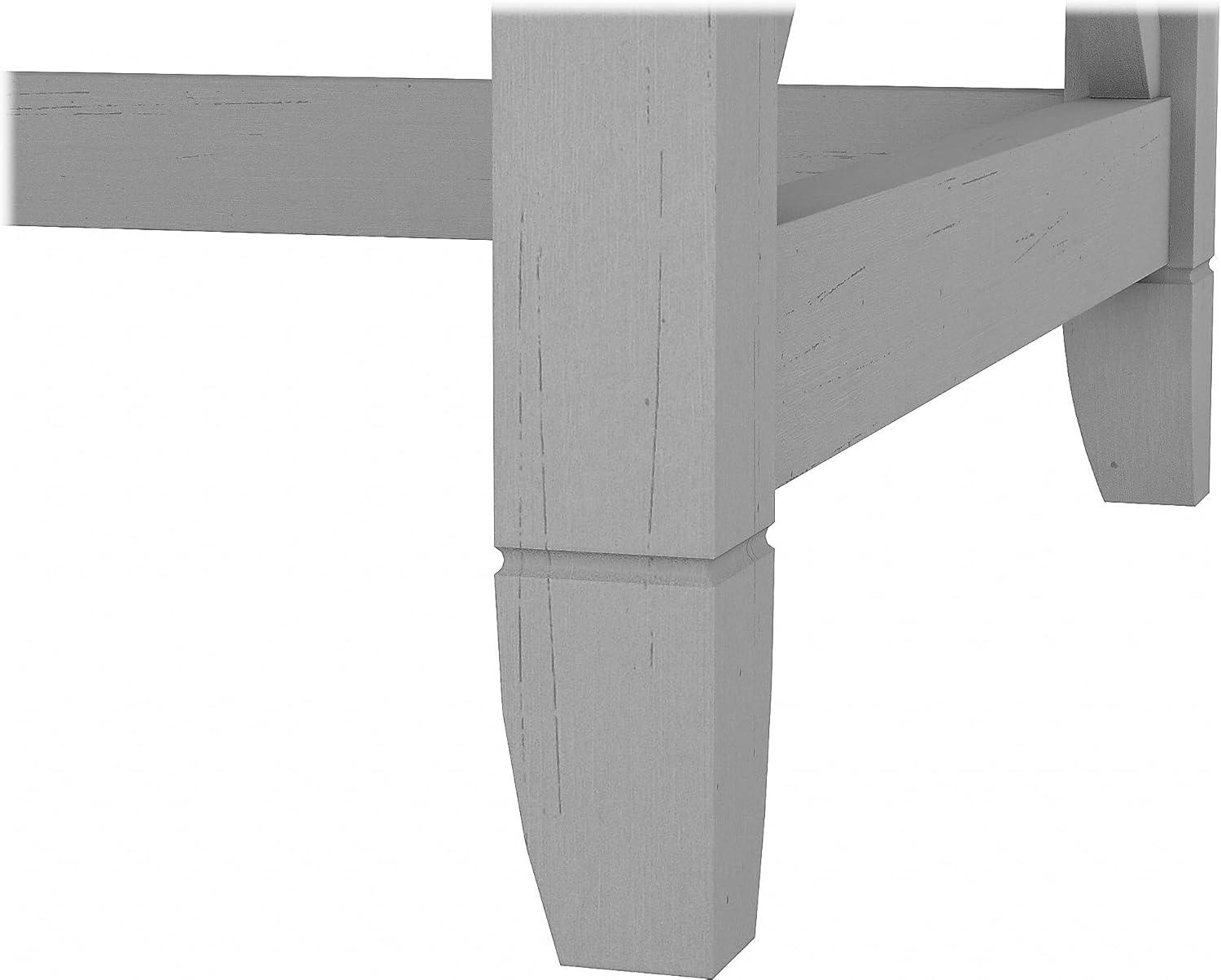 Key West Escritorio L con Archivador Móvil en Pino Regenerado - Madera Contrachapada