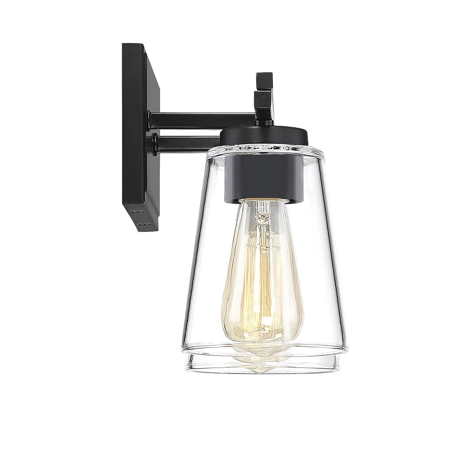 Savoy House Calhoun 2 - Light Vanity in  Black