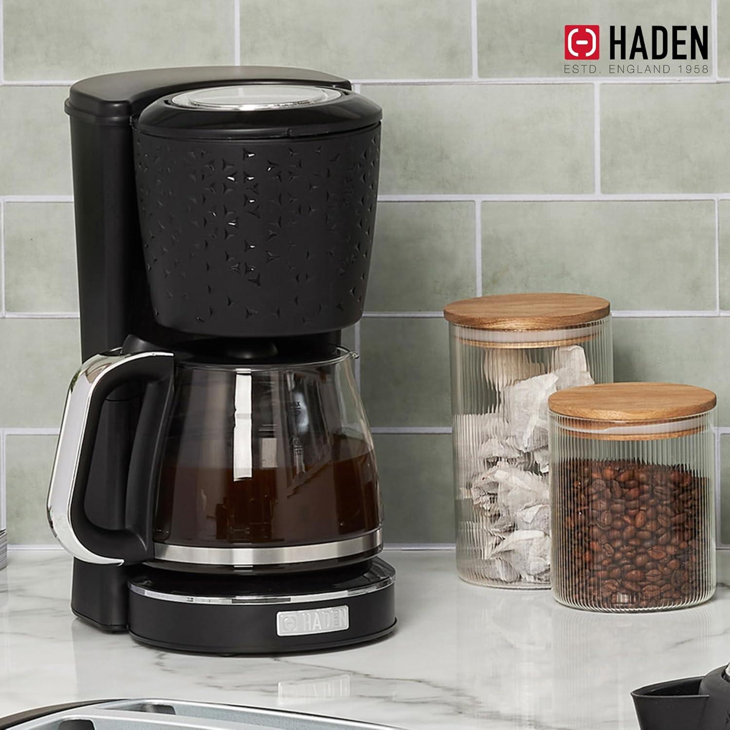 HADEN Starbeck Black Drip Coffee Maker
