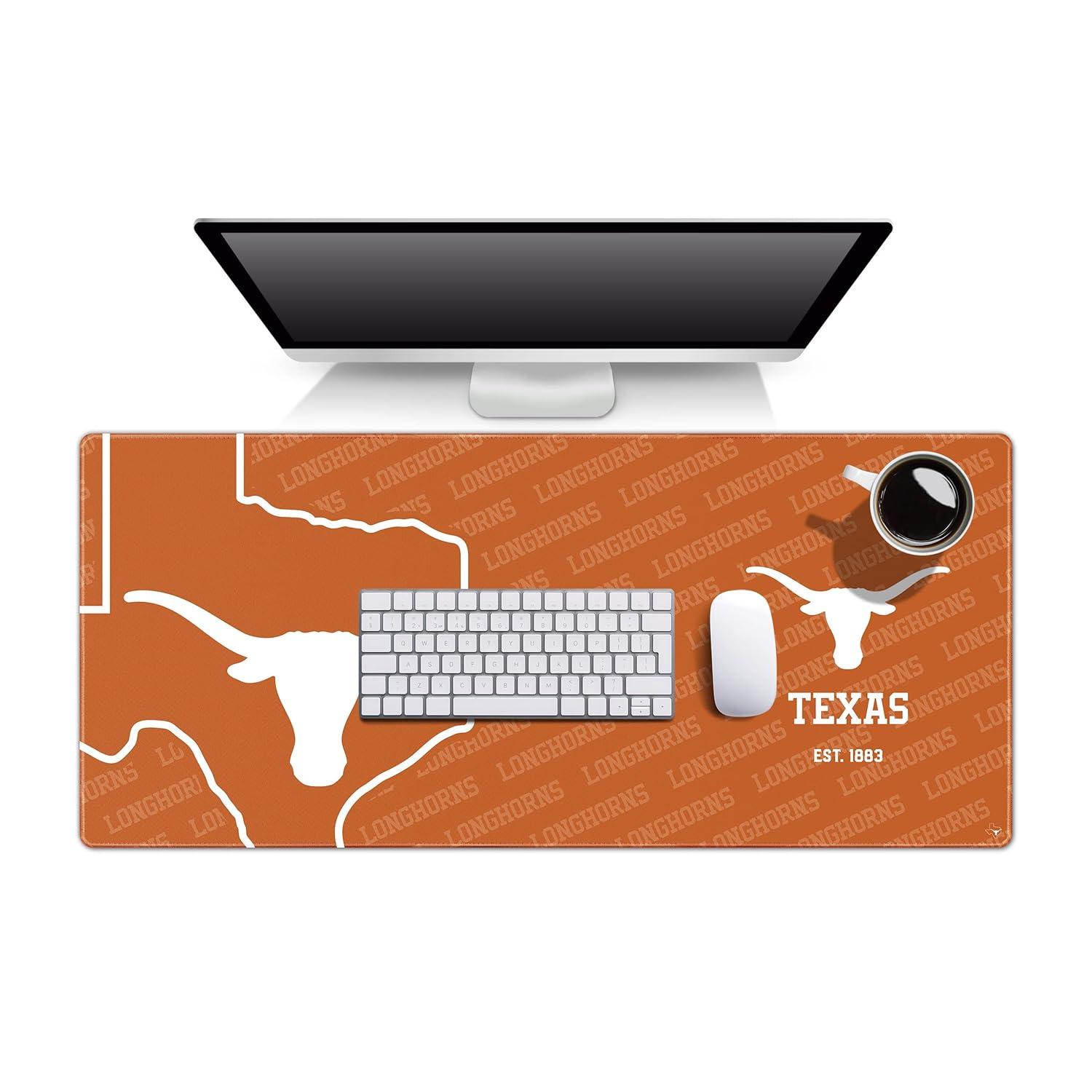 YouTheFan  35.4 x 15.7 in. Texas Longhorns Logo Desk Pad