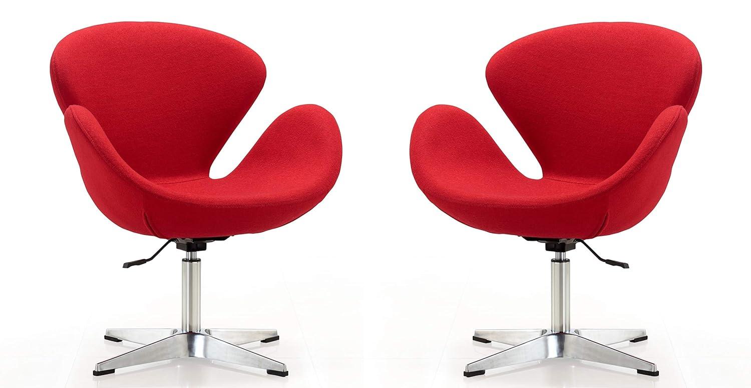 Skakke Upholstered Swivel Accent Chair