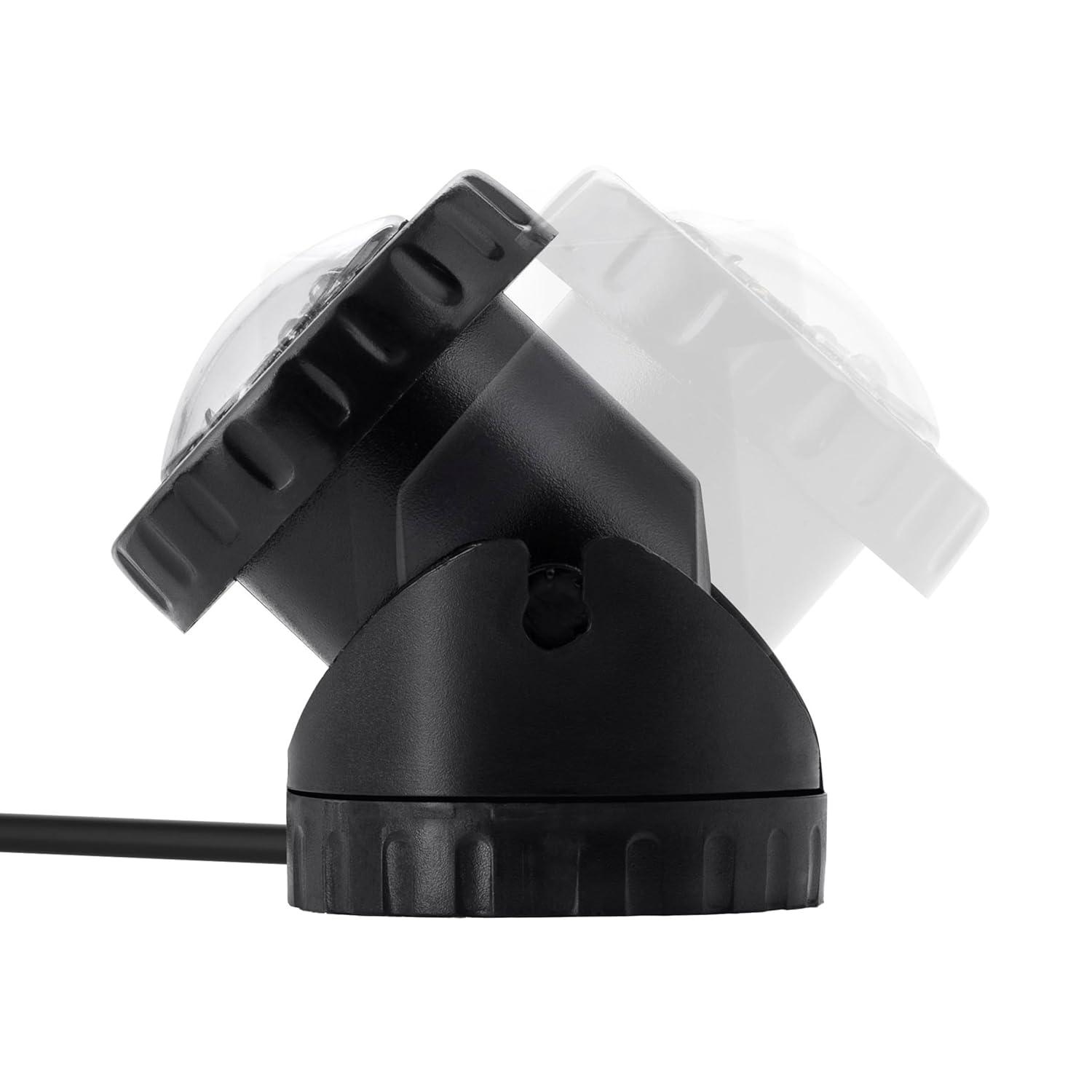 LED Submersible Light with Photocell & Transformer - Alpine Corporation: Weather-Resistant, Electric Powered Landscape Ground Spotlight