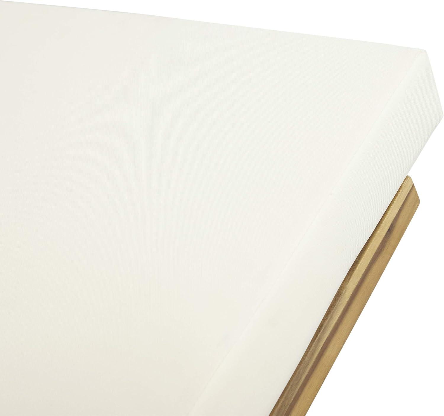 Donnie 39'' Outdoor Acacia Chaise Lounge (Set of 2)