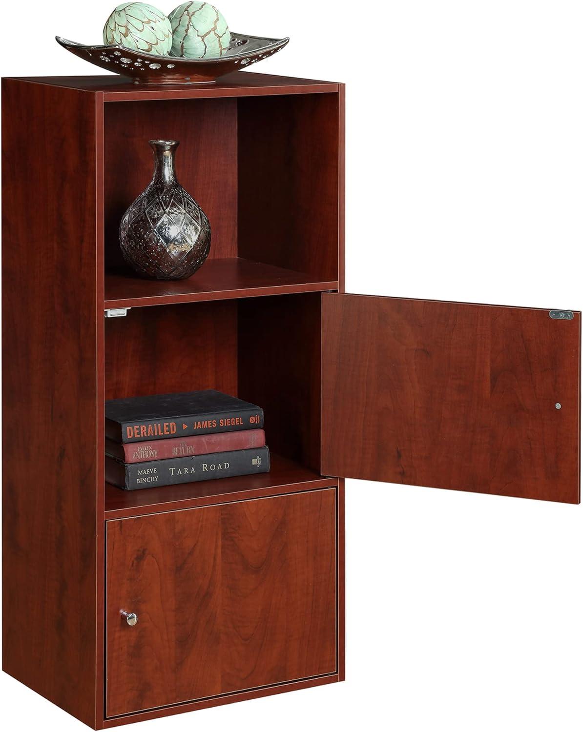 Xtra Storage 2 Door Cabinet with Shelf, Cherry