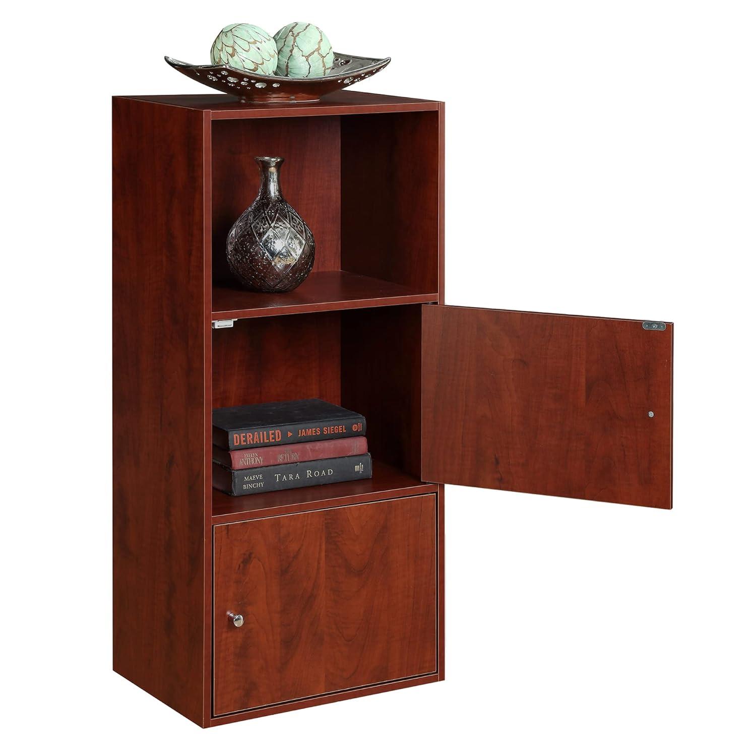 Xtra Storage 2 Door Cabinet with Shelf, Cherry