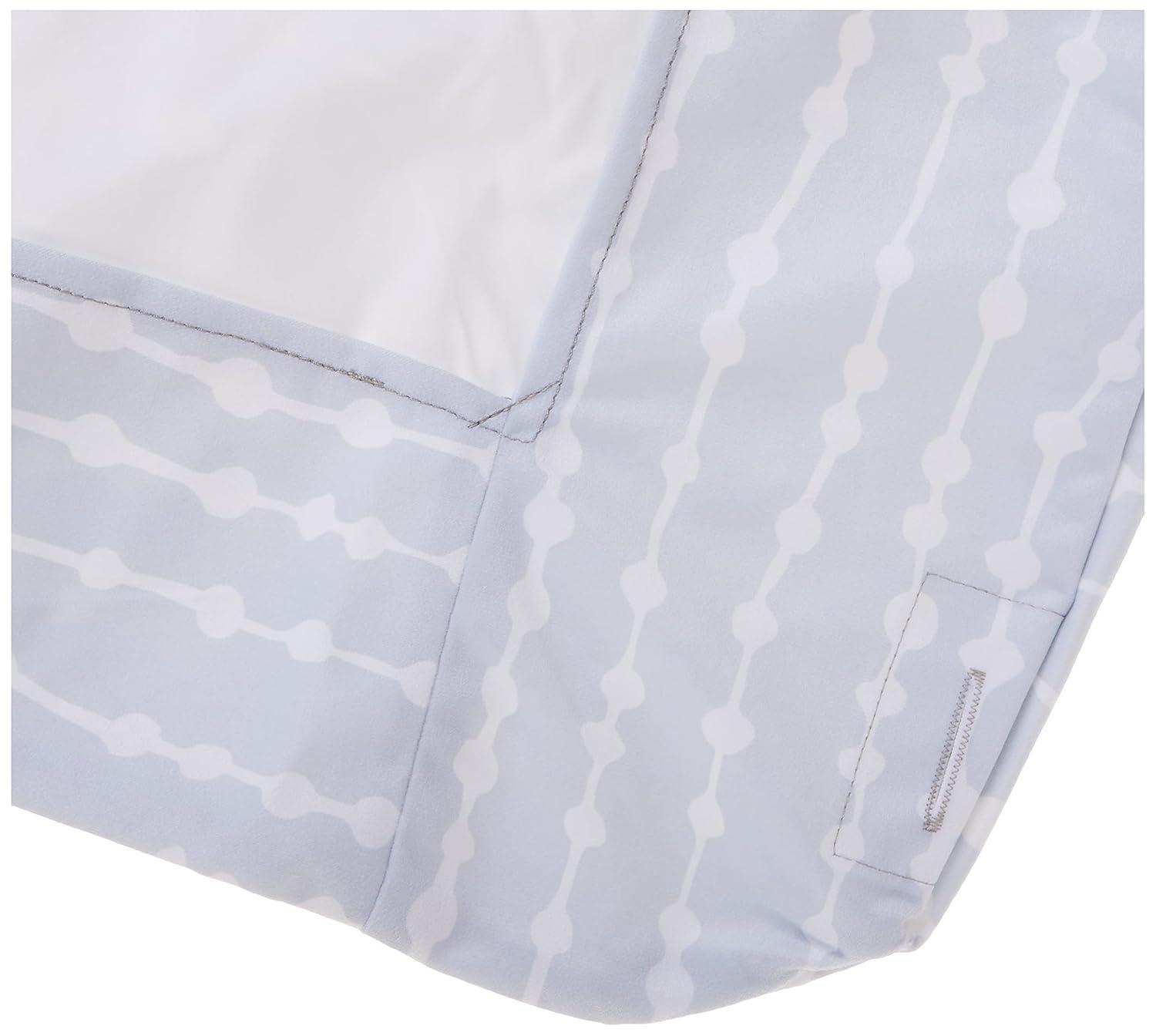 4moms Breeze Waterproof Playard Sheet - Gray Beads