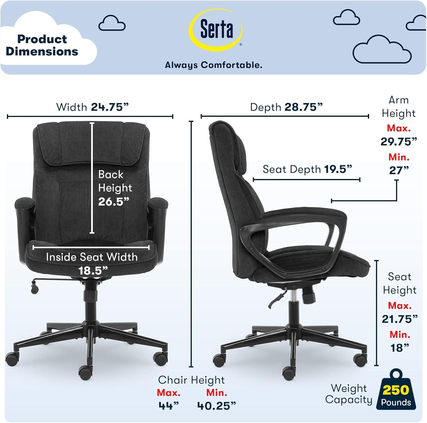 Style Hannah I Office Chair - Serta