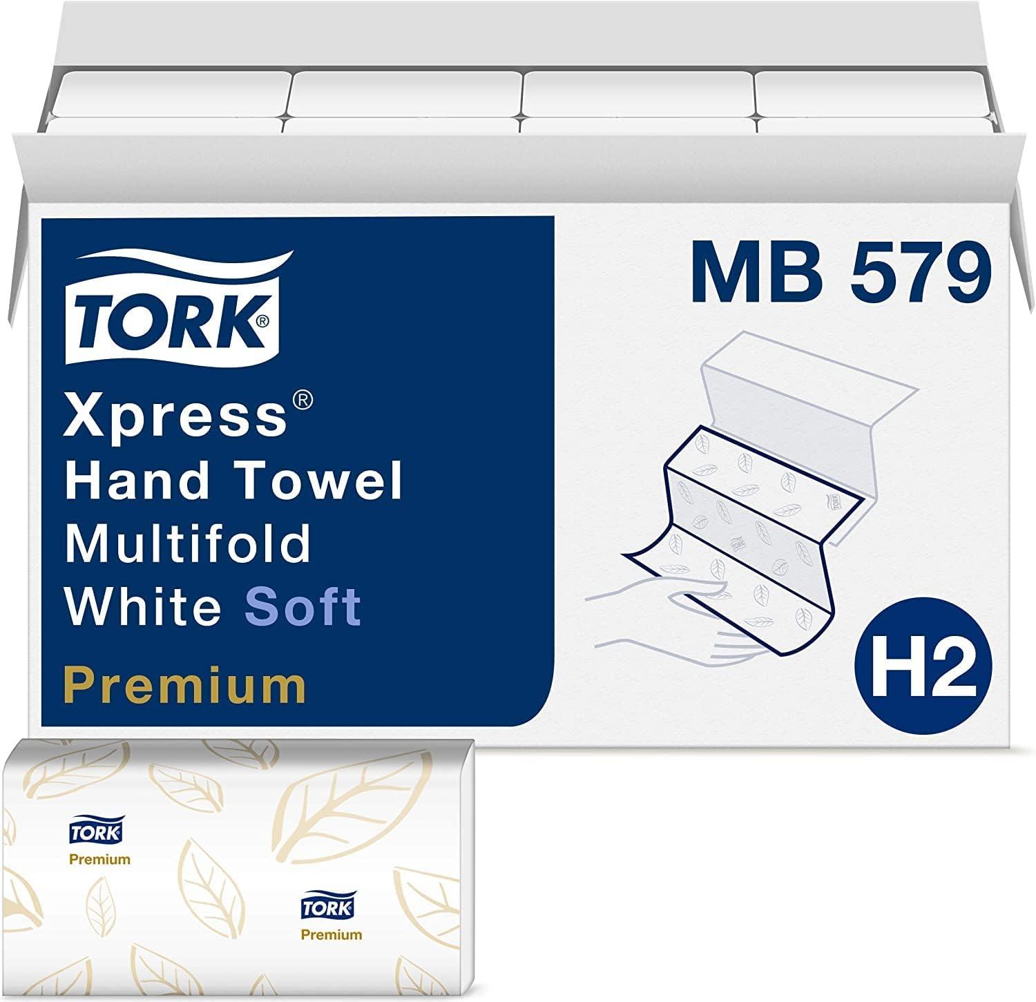 Tork Premium White 2-Ply Multifold Hand Towels