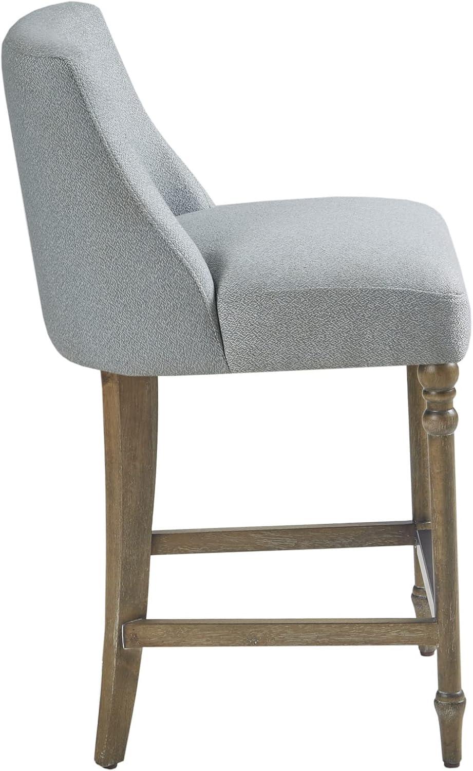 Martha Stewart Delaney 25" Upholstered Counter Stool