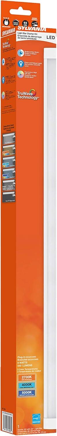 Sylvania 61854 - UNDCAB/0049TLSC6/12IN/WH Indoor Under Cabinet Cove LED Fixture