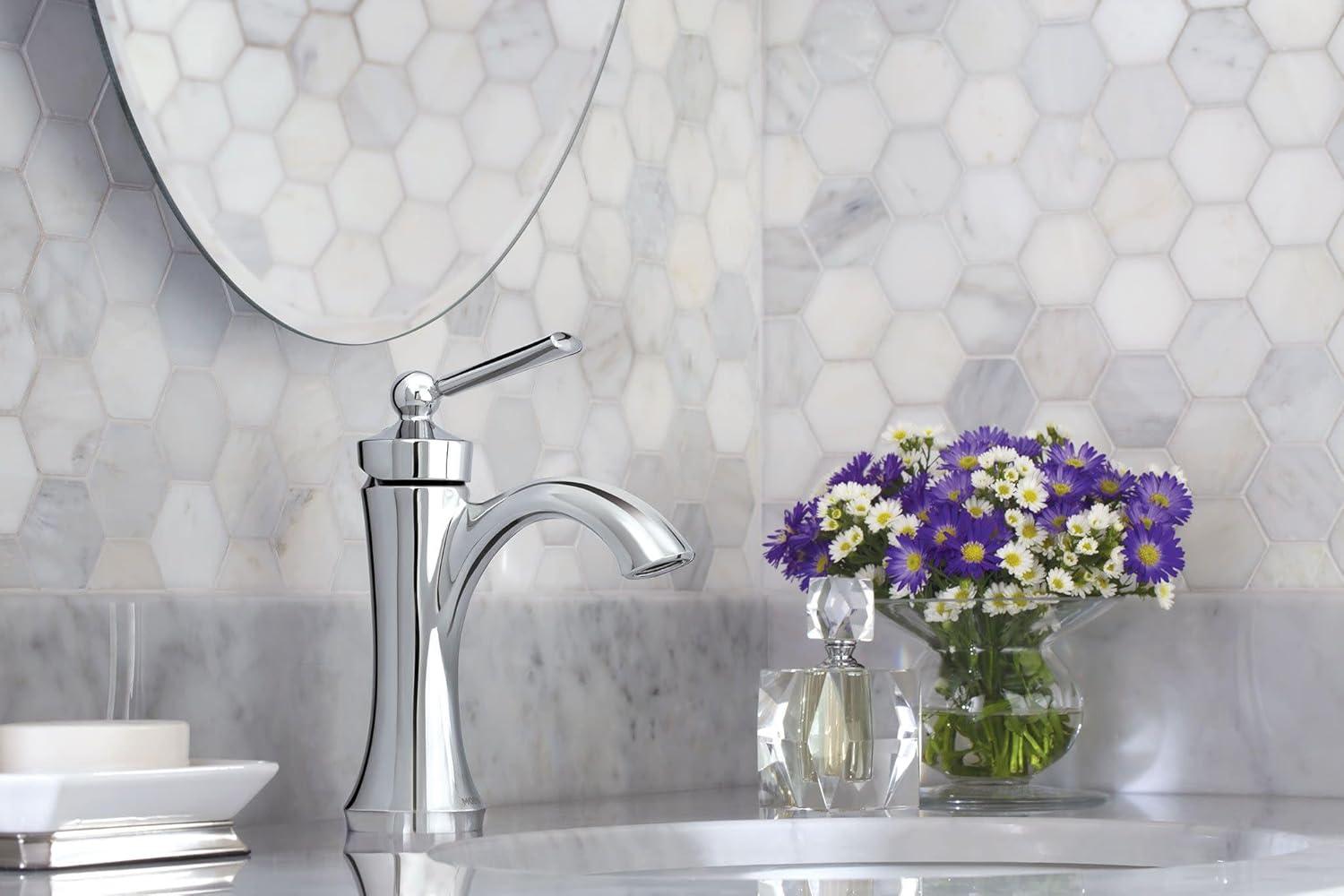 Wynford Single Hole Bathroom Faucet with Drain Assembly