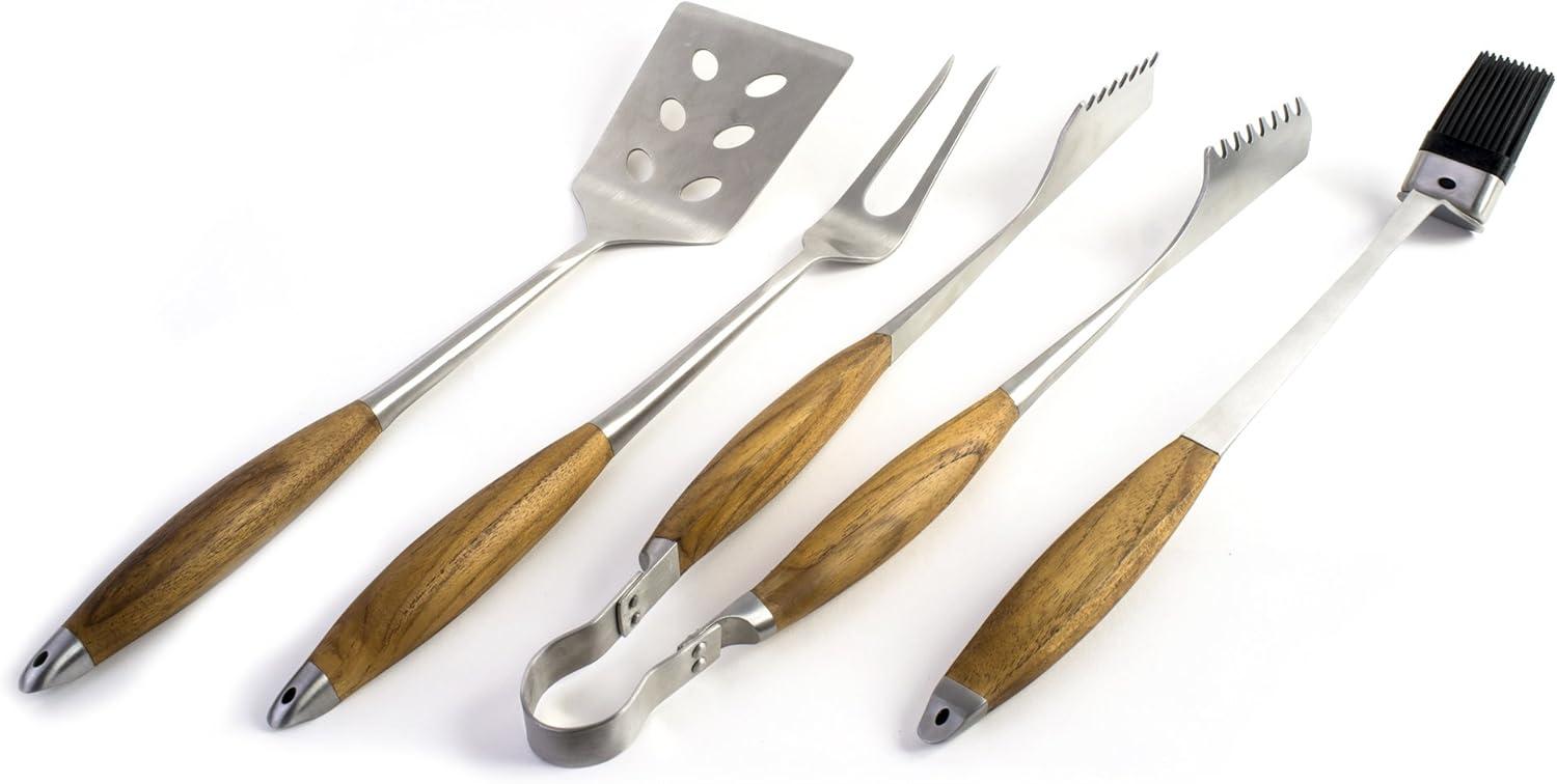 Schmidt Brothers Bonded Teak 4-Piece Grill Set