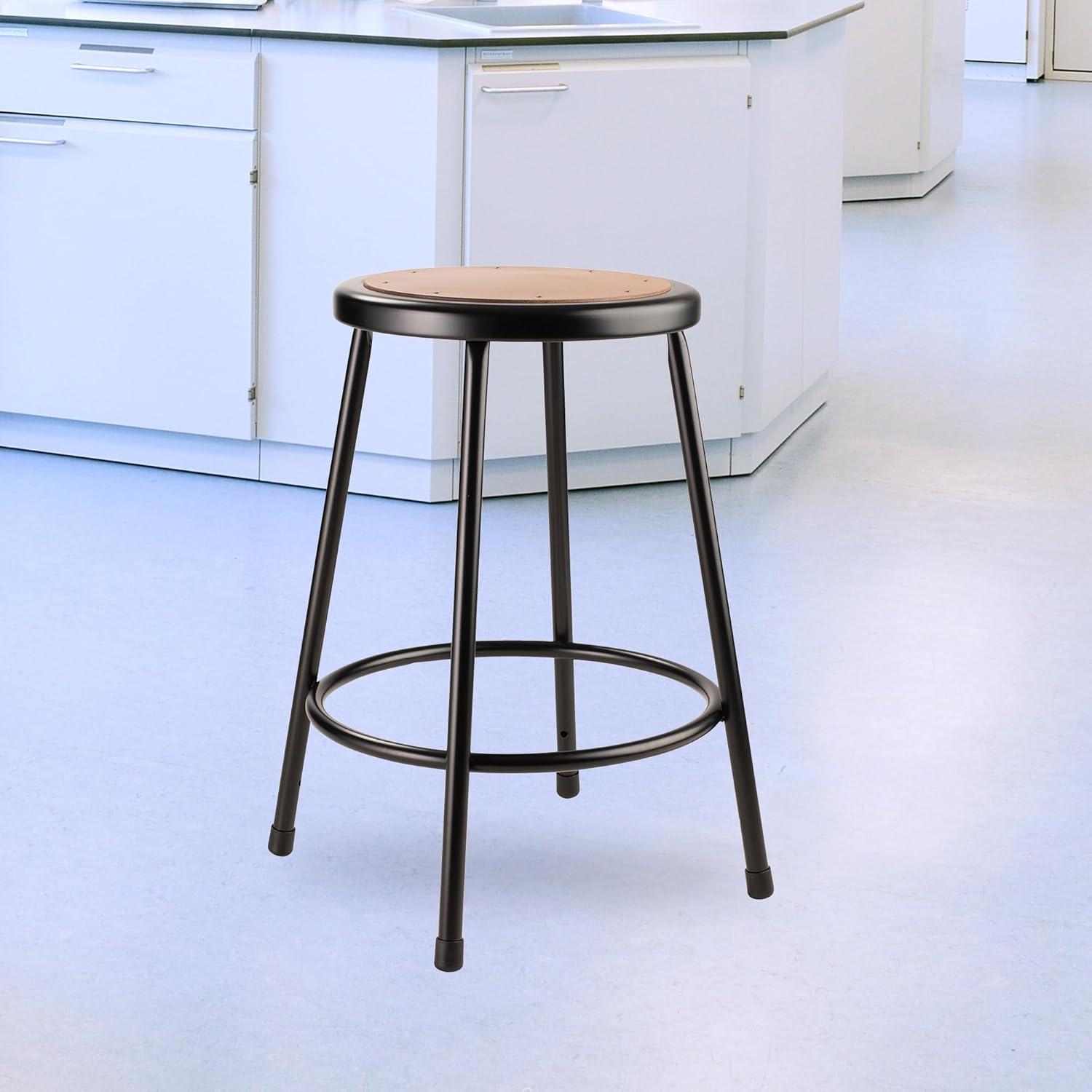 Ergonomic Lab Stool with Footring