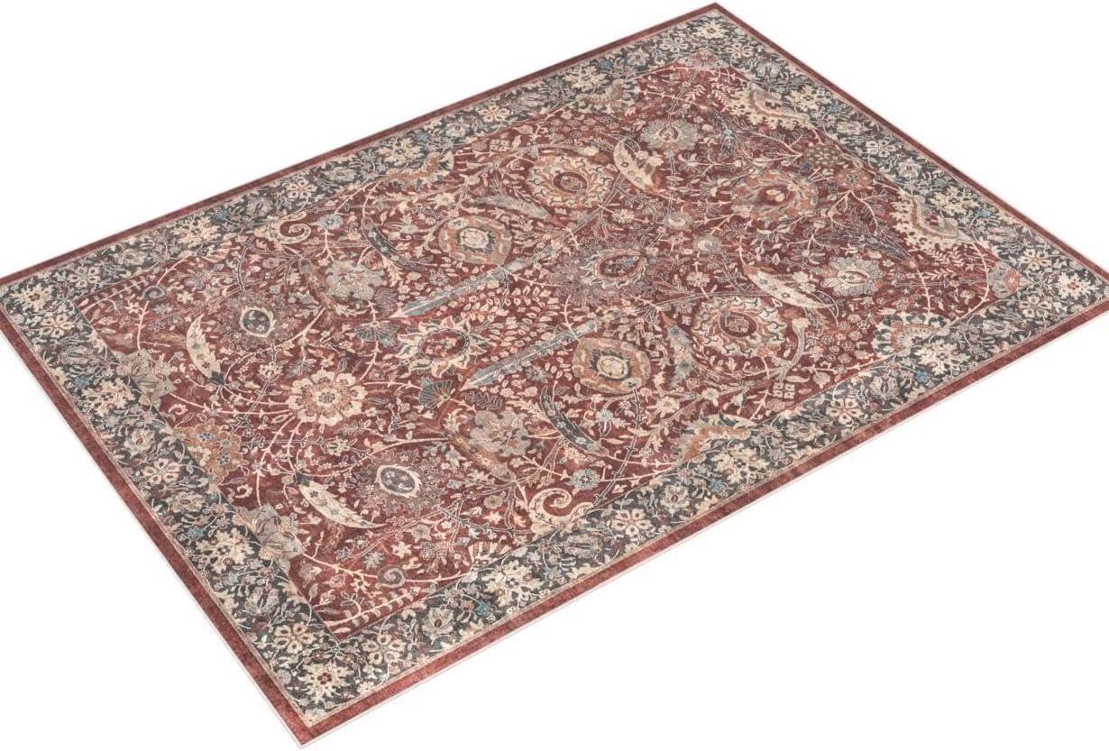 Well Woven Asha Oriental Persian Flat-Weave Red Rug