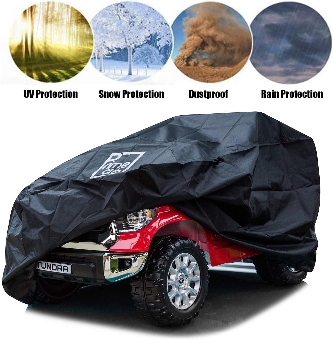 Black Waterproof Oxford Fabric Kids Ride-On Car Cover