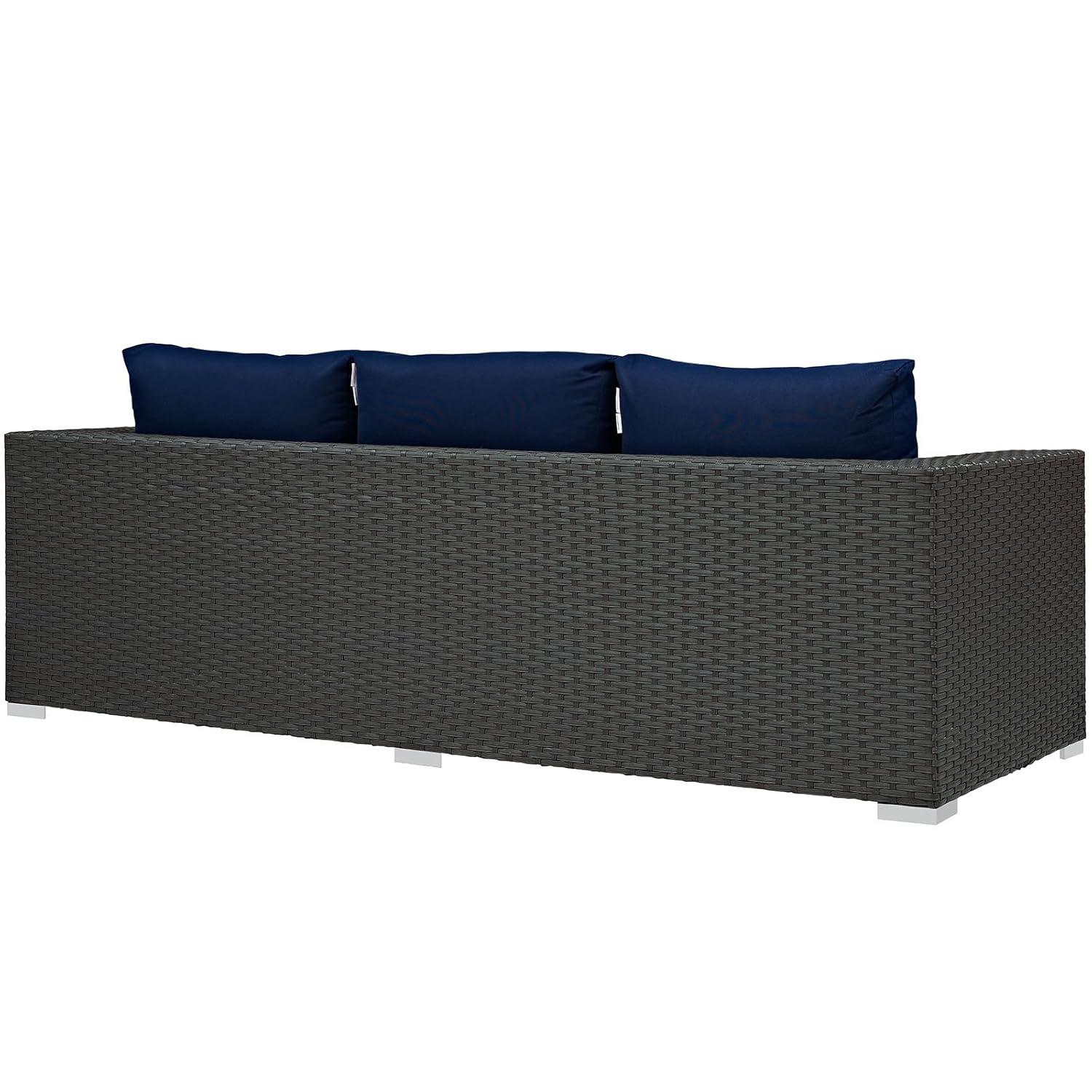 Modway Stopover Outdoor Patio Sunbrella Sofa