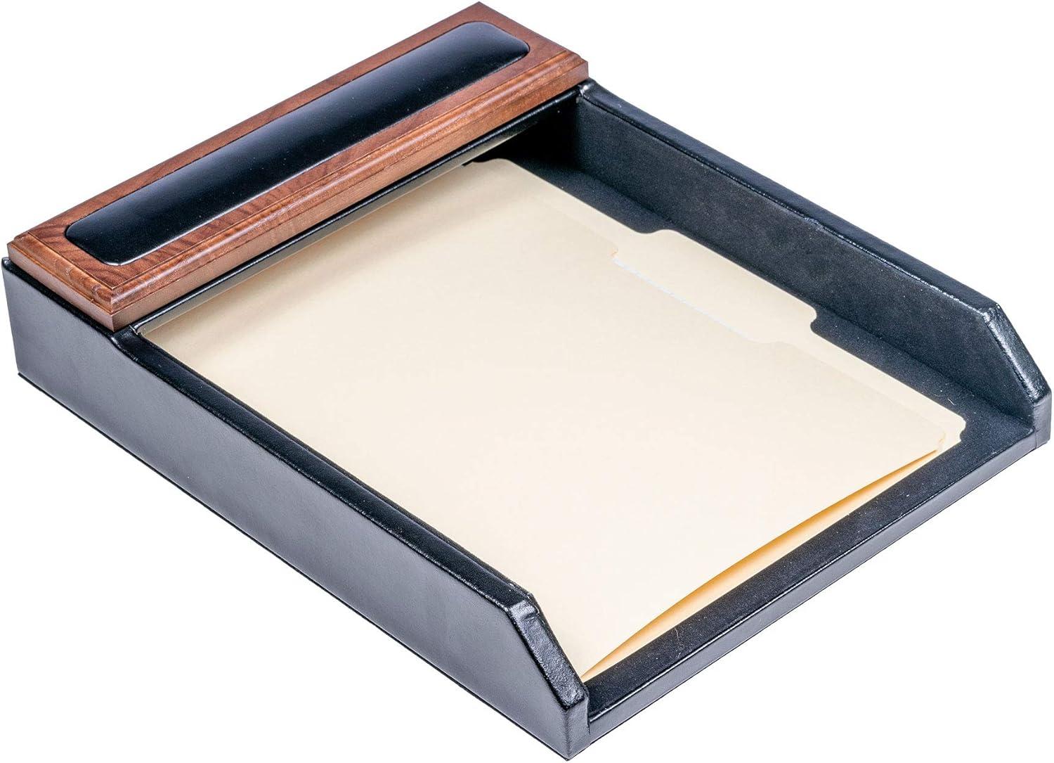 Dacasso Leather Desk Organizer Set